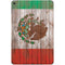 Mexican Flag Dark Wood iPad Skins